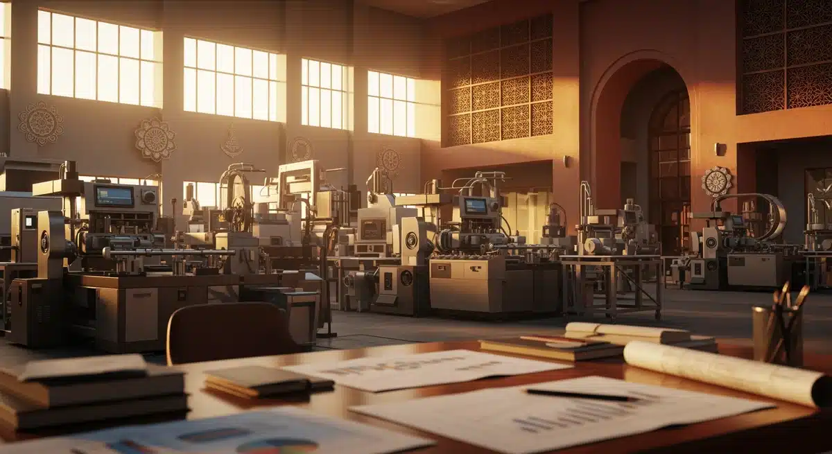 Industrial entrepreneurs memorandum facility moderne en Inde avec équipements manufacturiers